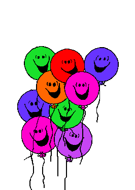 Цветные воздушные шарики